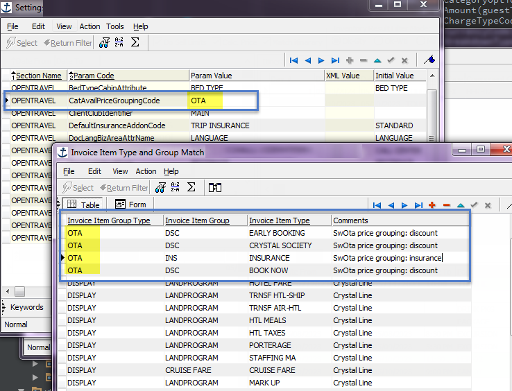 Price Grouping Configuration